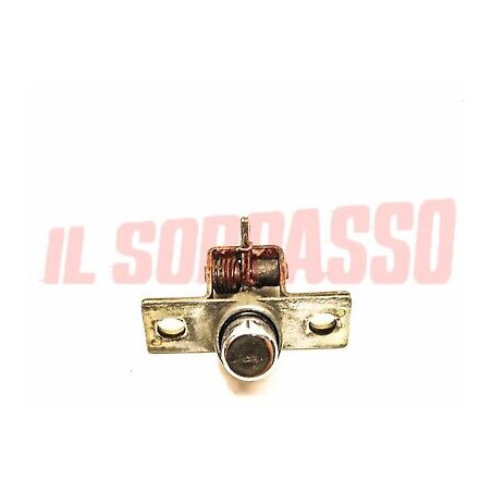 BLOCCHETTO PULSANTE BAULE PORTELLONE COFANO FIAT 850 SPIDER + SPORT ORIGINALE