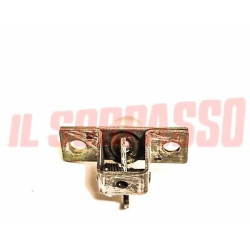 BLOCCHETTO PULSANTE BAULE PORTELLONE COFANO FIAT 850 SPIDER + SPORT ORIGINALE