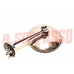 SPECCHIETTO RETROVISORE AVVITATO BULLONE UNICO FIAT 1100 1400 500 600 850 1300