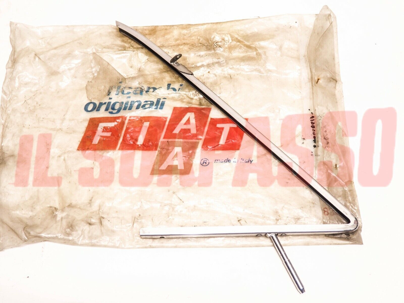 CORNICE VETRO DEFLETTORE PORTA DESTRA FIAT 850 COUPE SPORT ORIGINALE