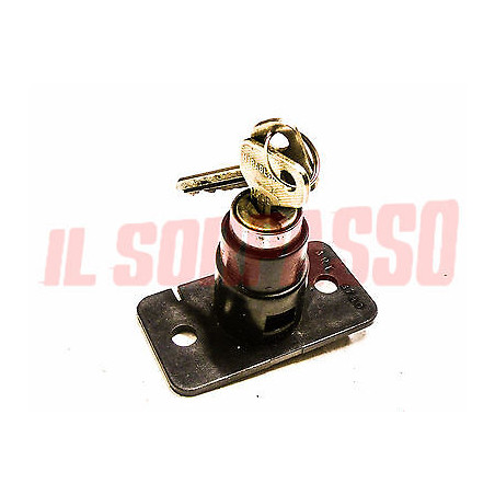 BLOCCHETTO PULSANTE CHIUSURA BAULE PORTELLONE COFANO FIAT 127 L C CL SPORT TOP