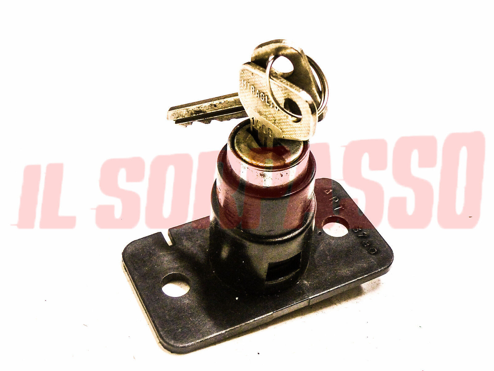 BLOCCHETTO PULSANTE CHIUSURA BAULE PORTELLONE COFANO FIAT 127 L C CL SPORT TOP