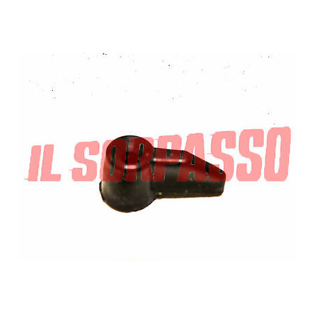 POMELLO SICURA SERRATURA FIAT 600 D + MULTIPLA NERO ORIGINALE