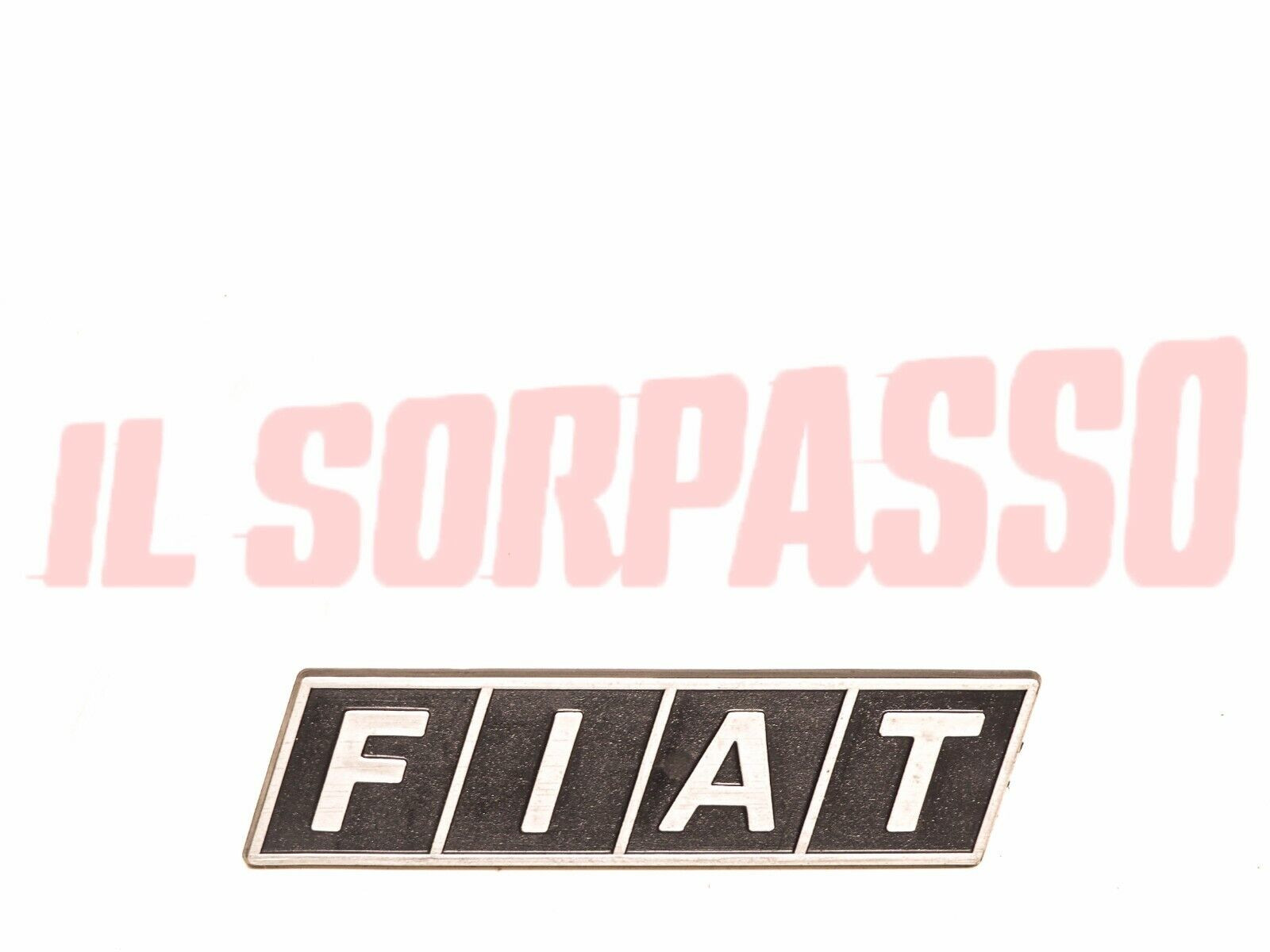 SCRITTA SIGLA ANTERIORE FRONTALE FIAT 500 R ORIGINALE