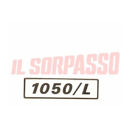 SCRITTA SIGLA MODANATURA PORTA PORTIERA FIAT 127 1050 L ORIGINALE