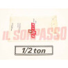 SCRITTA SIGLA POSTERIORE FIAT 127 PICK UP ORIGINALE 