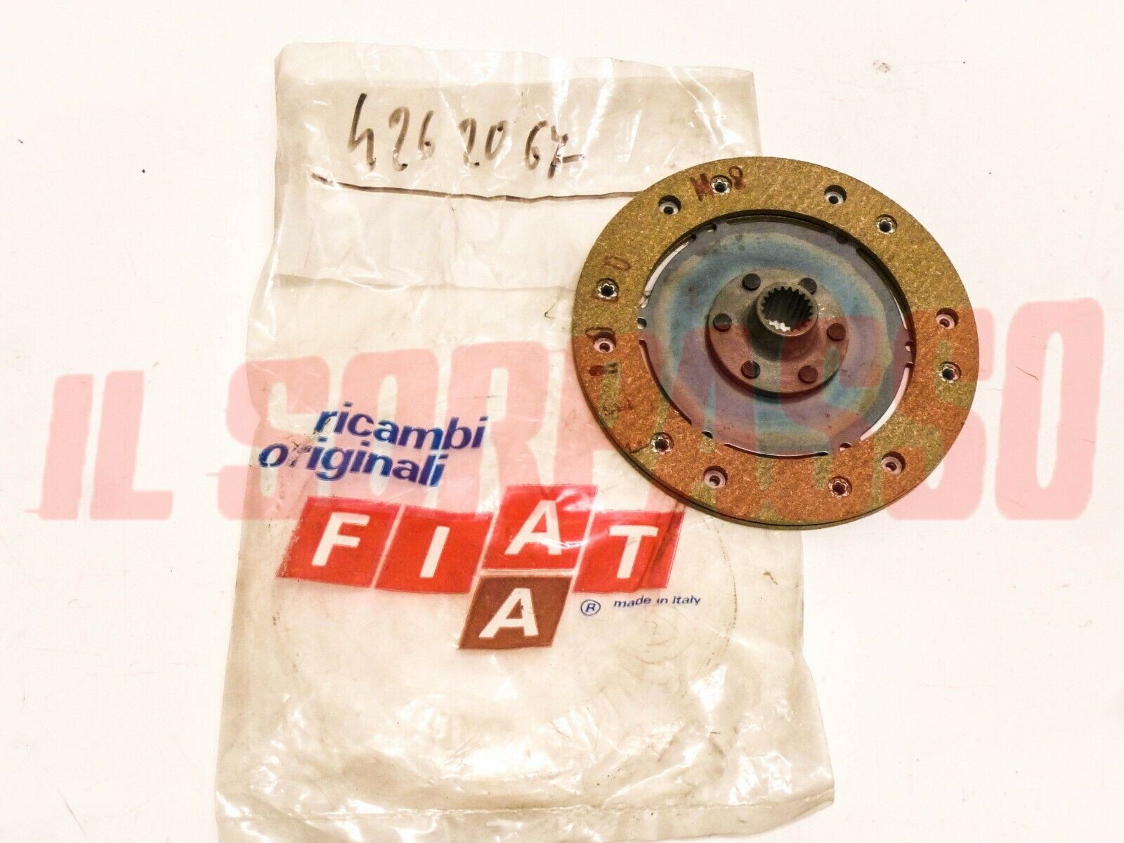 DISCO FRIZIONE FIAT 500 N - D - BIANCHINA MODELLO TRACCE FITTE ORIGINALE