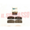 PASTICCHE FRENO ANTERIORI FIAT 850 - 127 - 128 - AUTOBIANCHI A112 ORIGINALI .