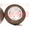 CERCHI RUOTA + GOMME PNEUMATICI FIAT 126 1 SERIE ORIGINALI