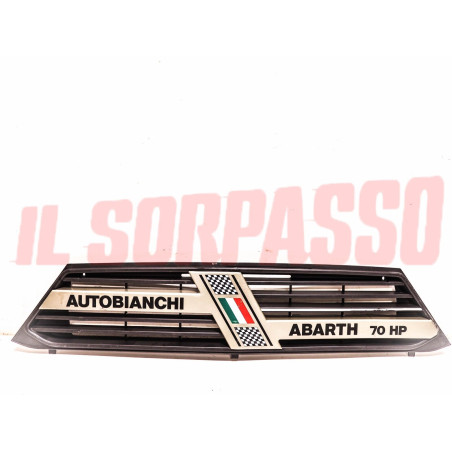 MASCHERINA GRIGLIA STEMMA AUTOBIANCHI A112 4 SERIE ABARTH TROFEO