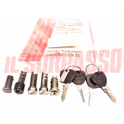 KIT IMPARIGLIO CHIAVI BLOCCHETTI PORTE SERBATOIO LANCIA THEMA - 8.32 82404775