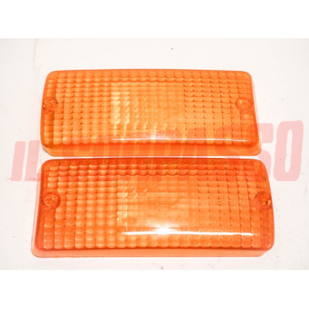 PLASTICHE FANALINI ANTERIORI FRECCE DE TOMASO PANTERA ARANCIO ORIGINALI ARIC