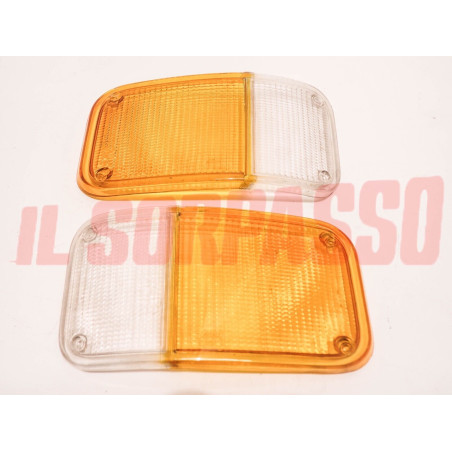 PLASTICHE FANALINI ANTERIORI FRECCE BICOLORI FIAT IVECO 110 NC 130 170 ARIC