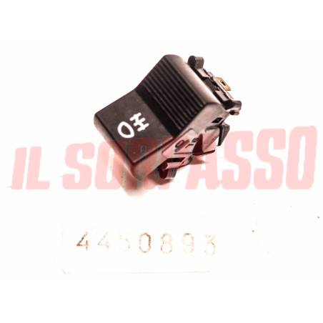 INTERRUTTORE CRUSCOTTO NERO FENDINEBBIA AUTOBIANCHI A112 ABARTH 5 6 7 S 4450893