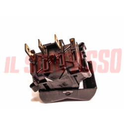 INTERRUTTORE NERO CRUSCOTTO LUNOTTO TERMICO AUTOBIANCHI A112 ABARTH 4 5 6 7 S