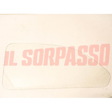 VETRO VOLETTO LATERALE DESTRO SINISTRO FIAT 850 BERLINA SPECIAL ORIGINAL SECURIT