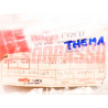 SCRITTA FREGIO MASCHERINA LANCIA THEMA I.E TURBO ORIGINALE 82413738