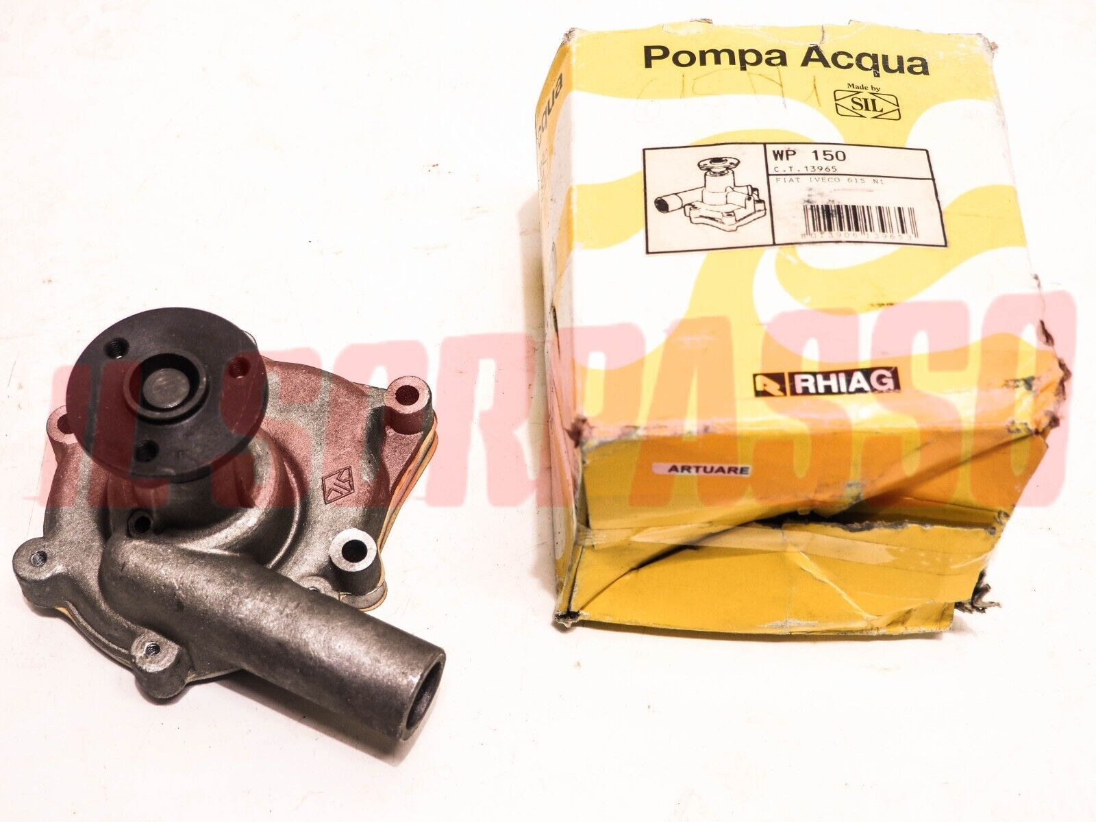 POMPA ACQUA MOTORE FIAT 615 N1 - 1100 TN AUTOCARRO ORIGINALE