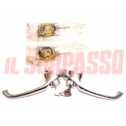 MANIGLIE PORTA PORTIERA DESTRA + SINISTRA FIAT 500 F L R ORIGINALI NOS