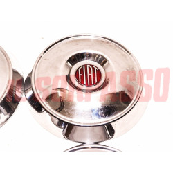 COPPE RUOTA BORCHIE CERCHI FUORISERIE FIAT 600 ABARTH VIGNALE CANTA SCIONERI