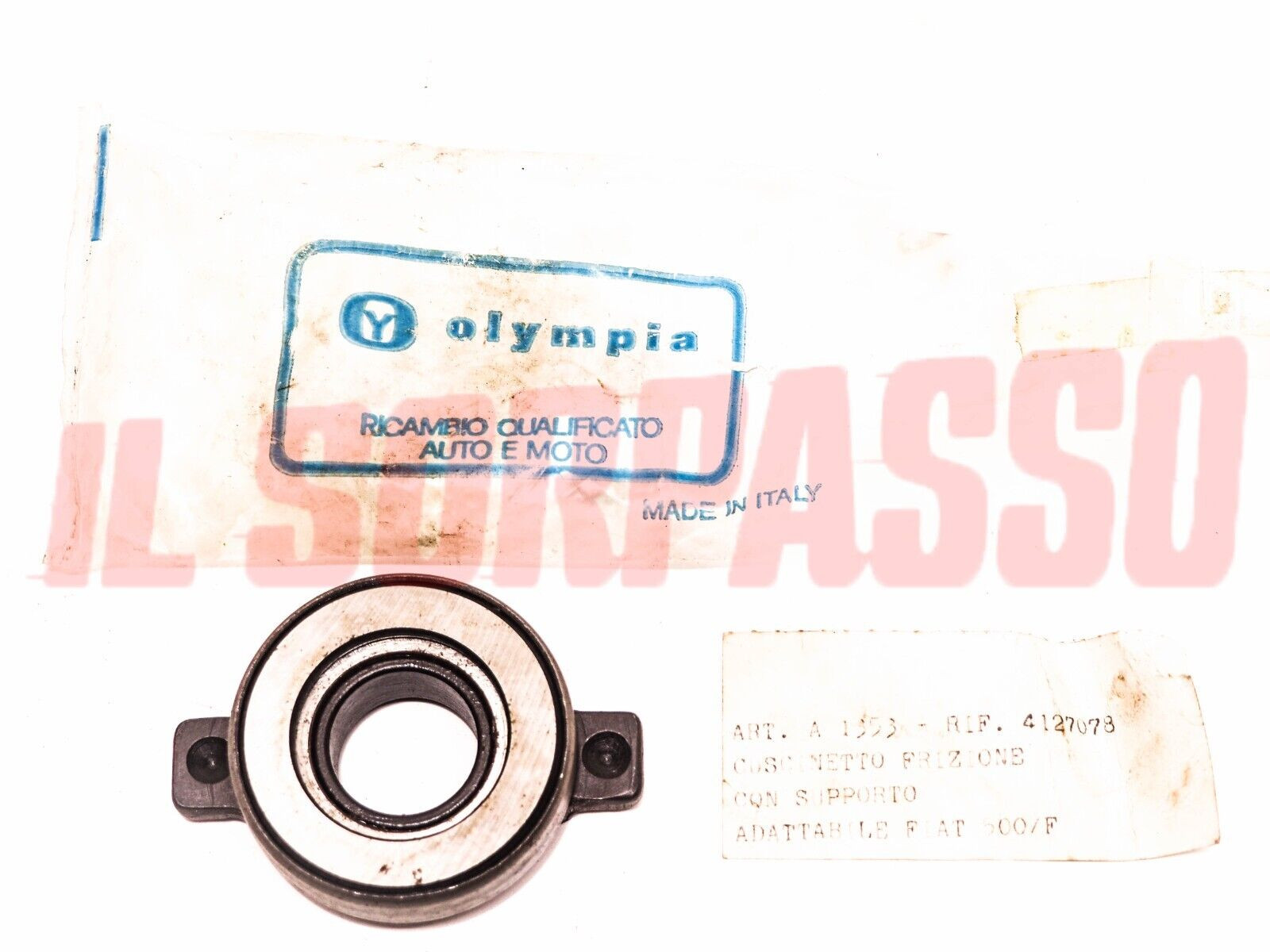 CUSCINETTO REGGISPINTA FRIZIONE FIAT 500 F L - BIANCHINA ORIGINALE 4127078