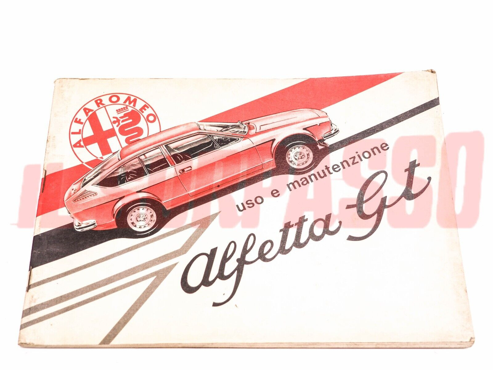 LIBRETTO USO E MANUTENZIONE ALFA ROMEO ALFETTA GT STAMPATO MAGGIO 74 ORIGINALE