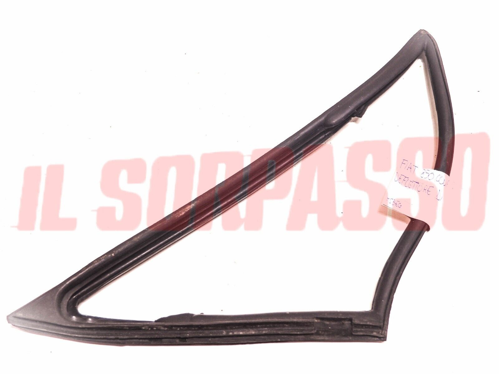 GUARNIZIONE VETRO DEFLETTORE PORTA DESTRA FIAT 850 COUPE SPORT ORIGINALE