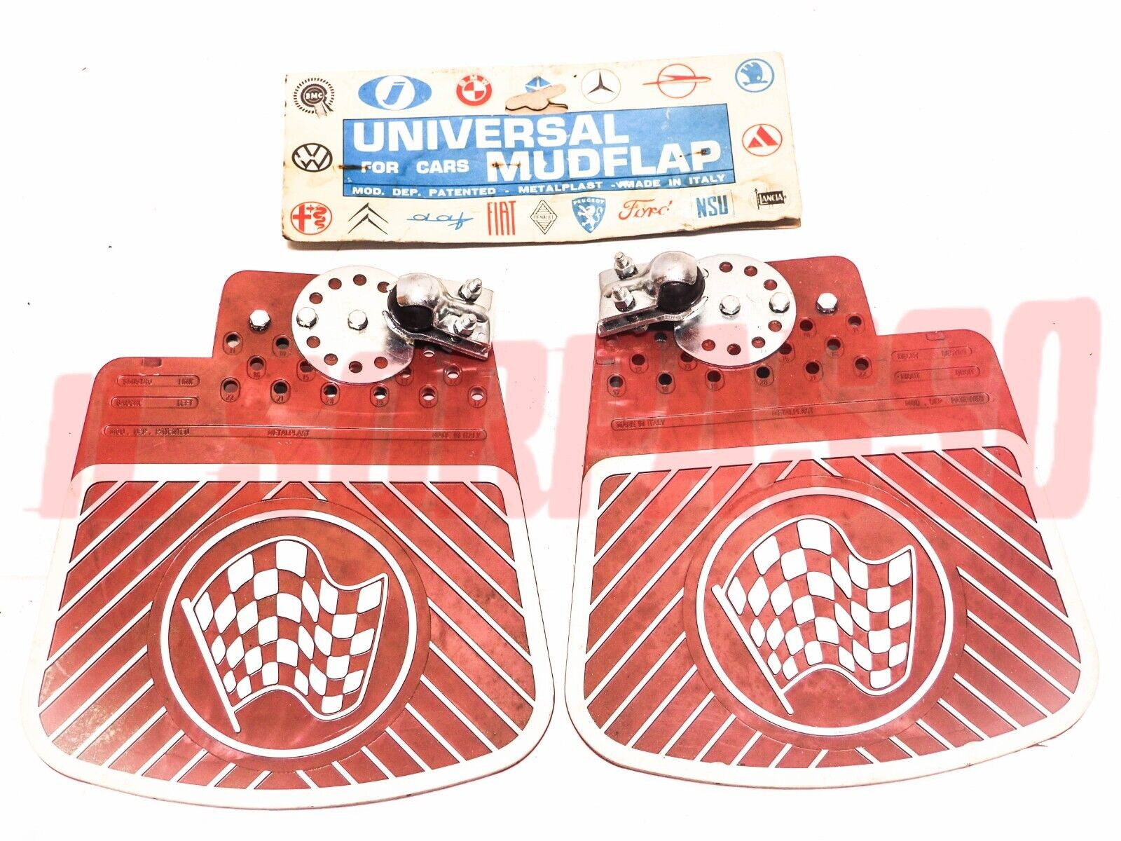 PARASPRUZZI POSTERIORI UNIVERSALI FIAT 127 SPORT 128 A112 LANCIA DELTA SCACCHI