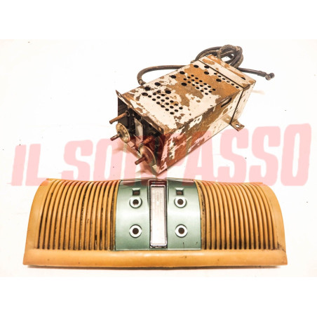 AUTO RADIO AUTOVOX RA 7 F + MOSTRINA FIAT 1400 BERLINA + CABRIO ORIGINALE