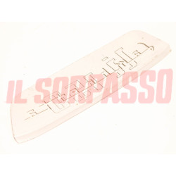 MOSTRINA SCRITTA STEMMA SELLA LAMBRETTA LI 150 ORIGINALE