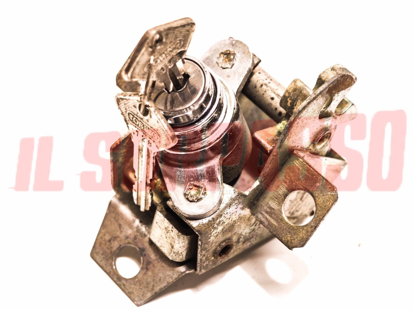 SERRATURA BLOCCHETTO COFANO POSTERIORE BAULE FIAT 1500 L 1800 2100 2300 BERLINA