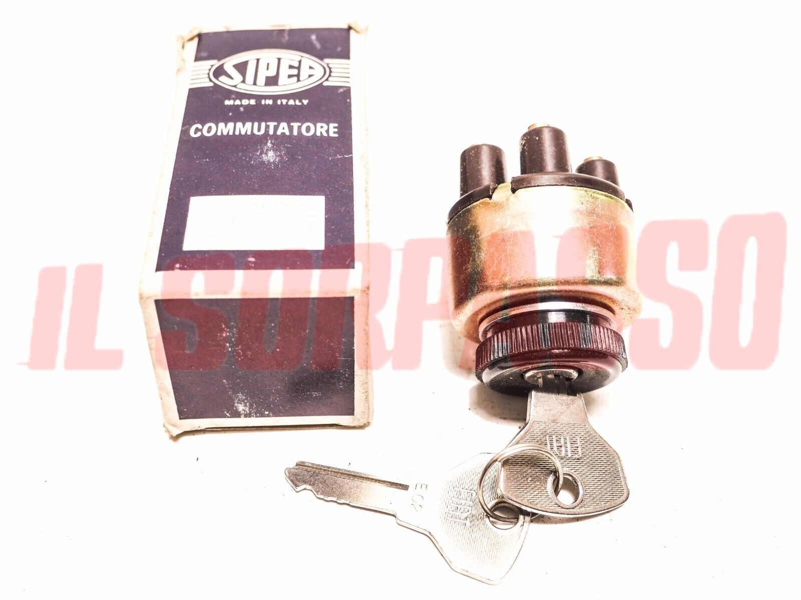 COMMUTATORE BLOCCHETTO ACCENSIONE FIAT 600D + MULTIPLA 850 T ORIGINALE SIPEA