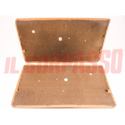 PANNELLI PORTA ANTERIORI FIAT 128 BERLINA 2 SERIE 4 PORTE ORIGINALI BEIGE