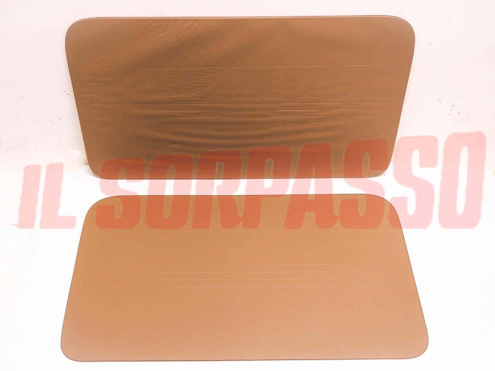 PANNELLI PORTA DESTRO + SINISTRO FIAT 500 F 1 SERIE ORIGINALI BEIGE