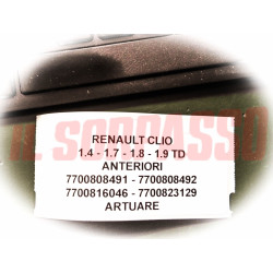 AMMORTIZZATORI ANTERIORI NERI RENAULT CLIO 1.4 1.7 1.8 1.9 T.D ORIGINALI BOGE