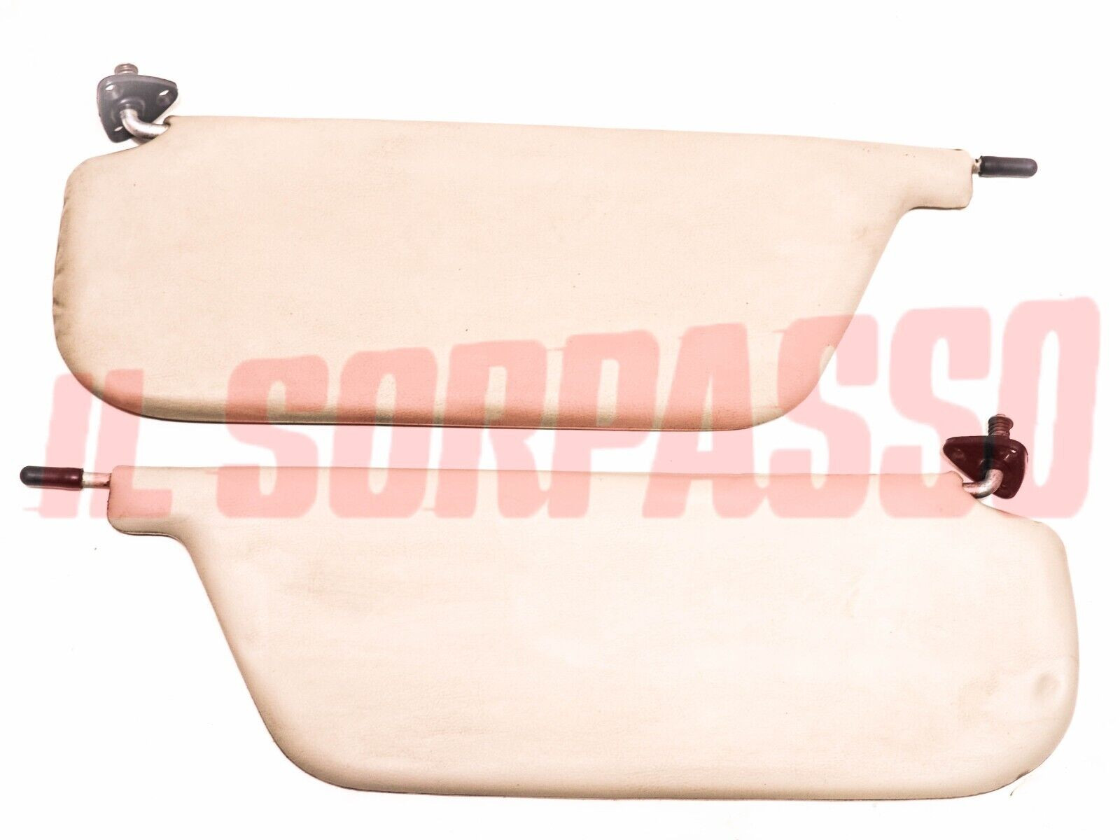 ALETTE ANTINE PARASOLE FIAT 128 BERLINA - RALLY - COUPE BEIGE ORIGINALI