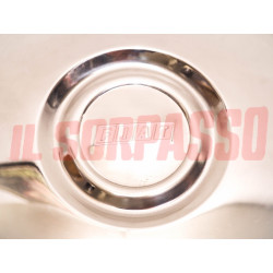 COPPE RUOTA BORCHIE CERCHI FIAT 127 - 128 BERLINA 2 SERIE ORIGINALI ACCIAIO INOX