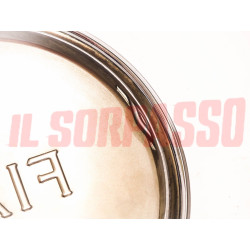 COPPE BORCHIE CERCHI RUOTA CROMATE FIAT TOPOLINO 500 A + B