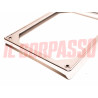 CORNICE PORTA TARGA POSTERIORE CROMATA FIAT 124 SPECIAL - TI ORIGINALE