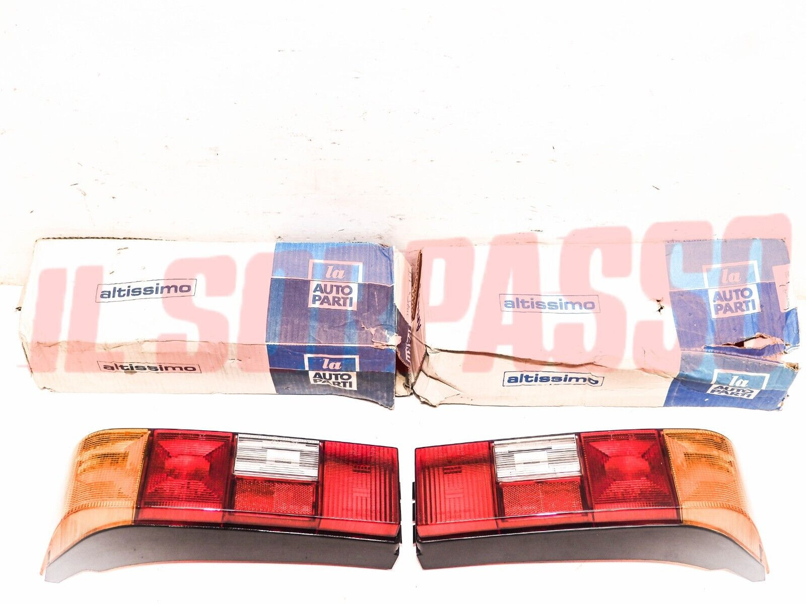 PLASTICHE FANALI POSTERIORI DESTRO SINISTRO FIAT 127 3 SERIE SPORT 75 ALTISSIMO