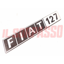 SCRITTA SIGLA PORTELLONE POSTERIORE FIAT 127 FIORINO ORIGINALE