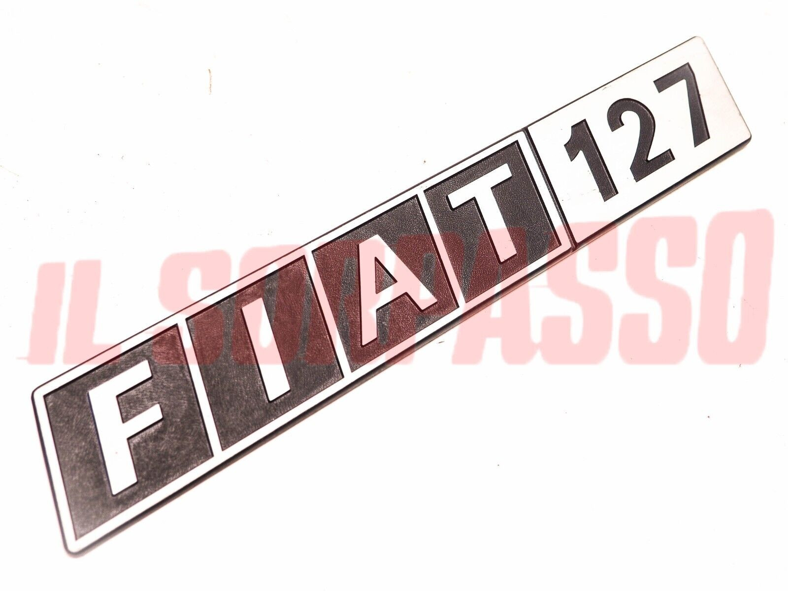 SCRITTA SIGLA PORTELLONE POSTERIORE FIAT 127 FIORINO ORIGINALE