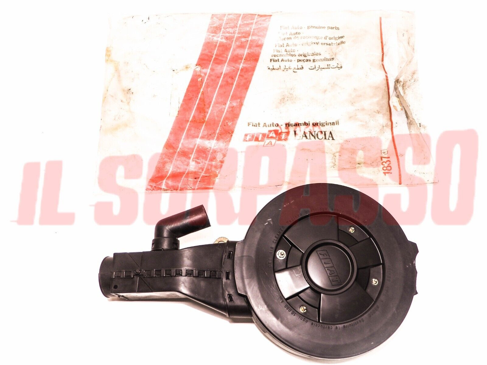 BUSSOLO CONTENITORE PORTA FILTRO ARIA MONOCORPO FIAT UNO 900 1100 cc  DIFETTATO