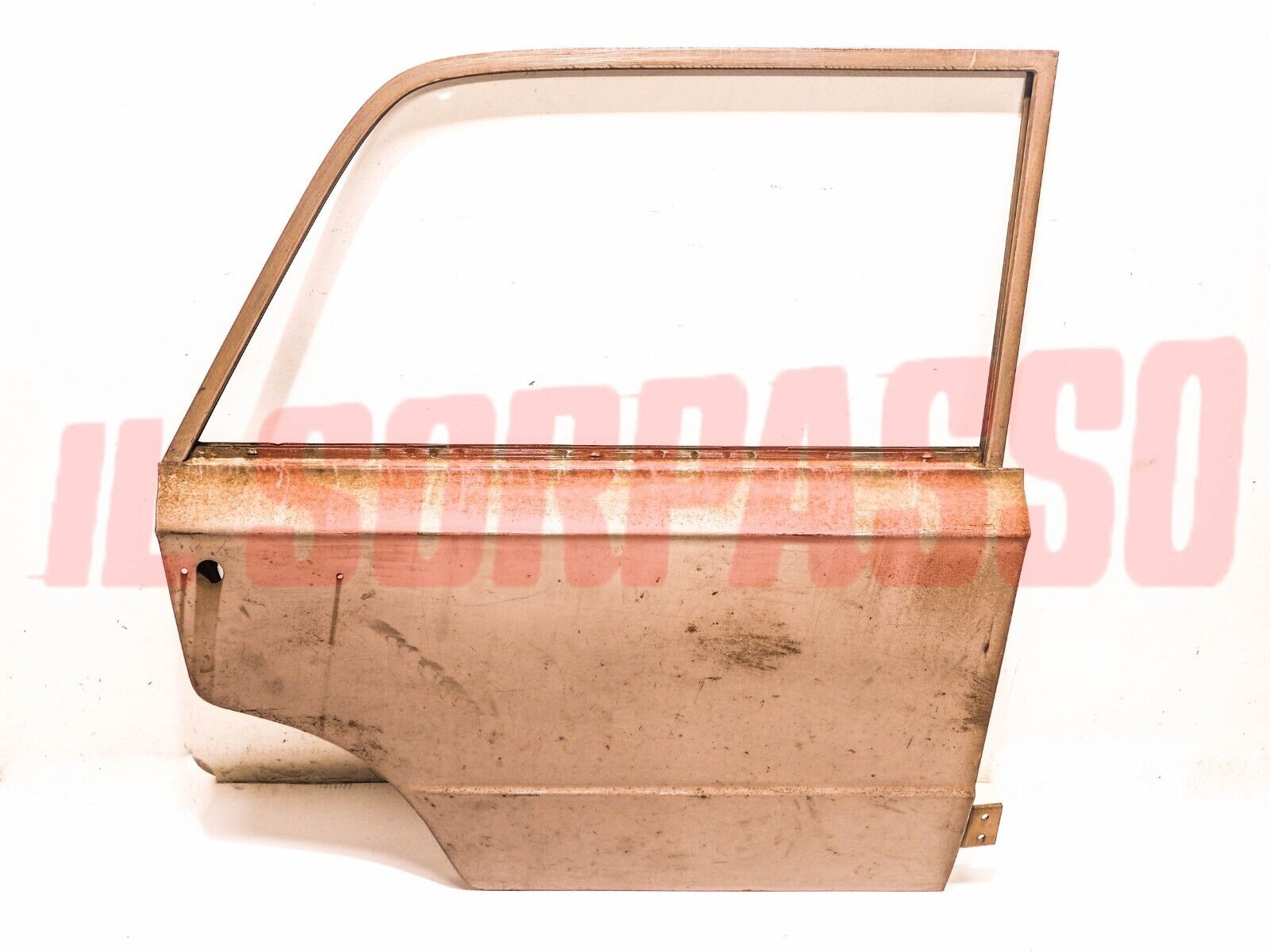 PORTA POSTERIORE DESTRA FIAT 124  BERLINA ORIGINALE MANIGLIA A PULSANTE