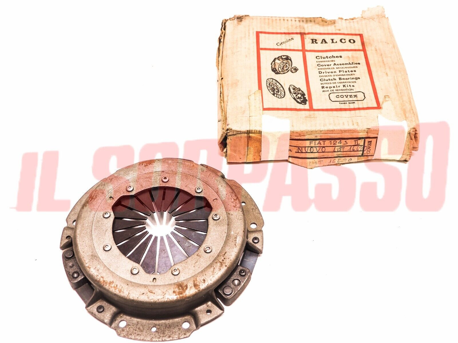 COMPLESSIVO SPINGIDISCO FRIZIONE FIAT 124 SPECIAL SPORT 2 SERIE ORIGINALE