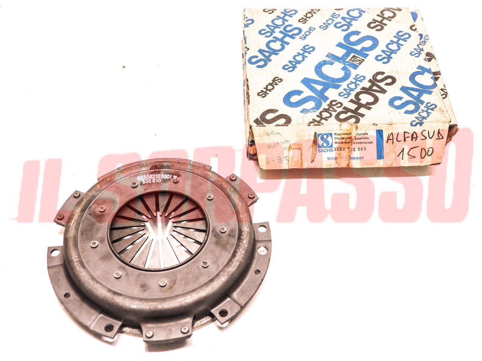 COMPLESSIVO SPINGIDISCO FRIZIONE ALFA ROMEO ALFA SUD 1500 cc SACHS