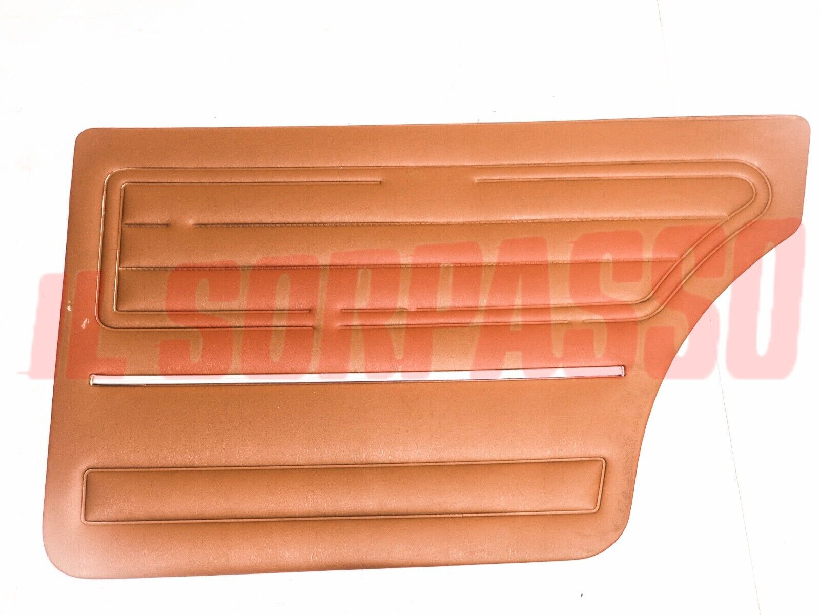 PANNELLO PORTA POSTERIORE DESTRO MARRONE FIAT 128 BERLINA 4 PORTE ORIGINALE