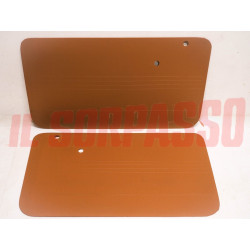 PANNELLI PORTA DESTRO + SINISTRO FIAT 500 F 1 SERIE ORIGINALI OCRA