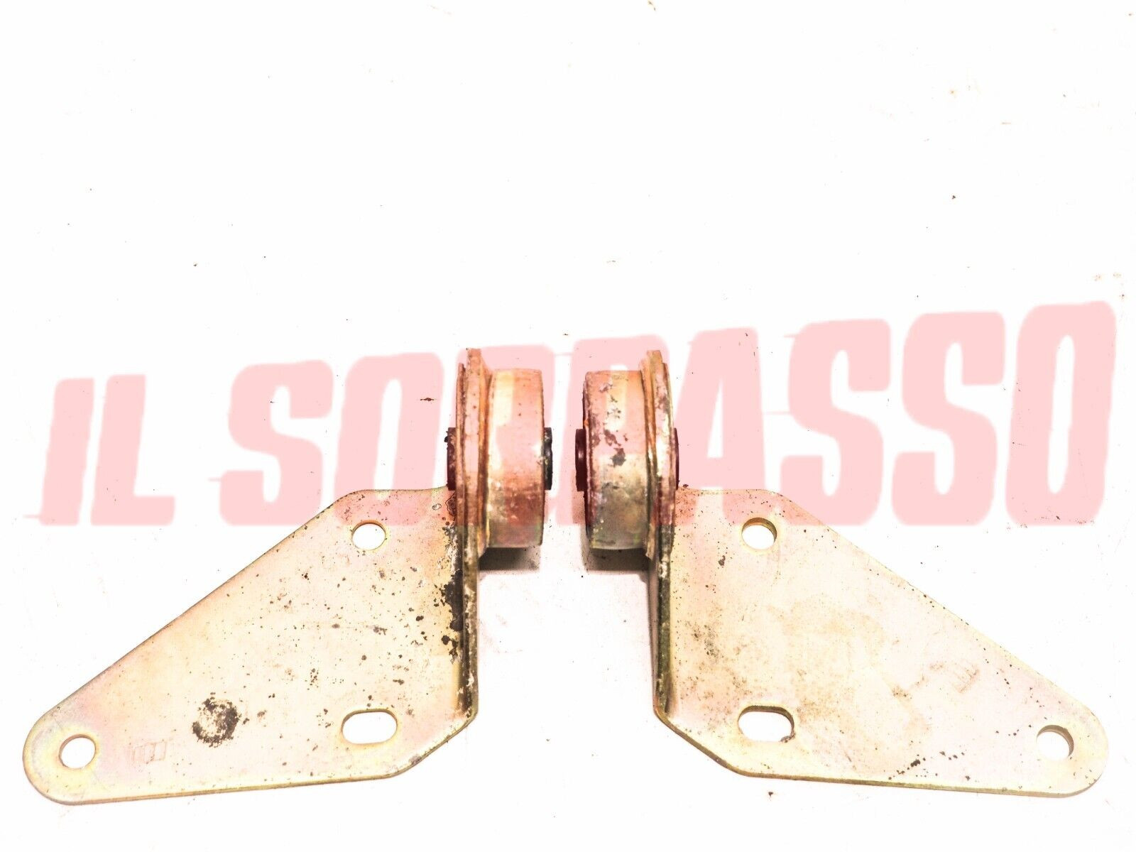 SUPPORTI SOSPENSIONE POSTERIORE MOTORE DESTRO + SINISTRO FIAT PANDA 30 ORIGINALI