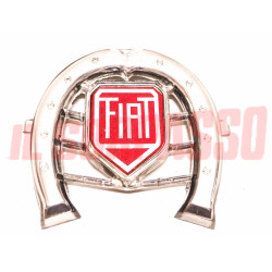 STEMMA FREGIO EMBLEMA ROSONE FIAT 600 - D - MULTIPLA FERRO DI CAVALLO ACCESSORIO